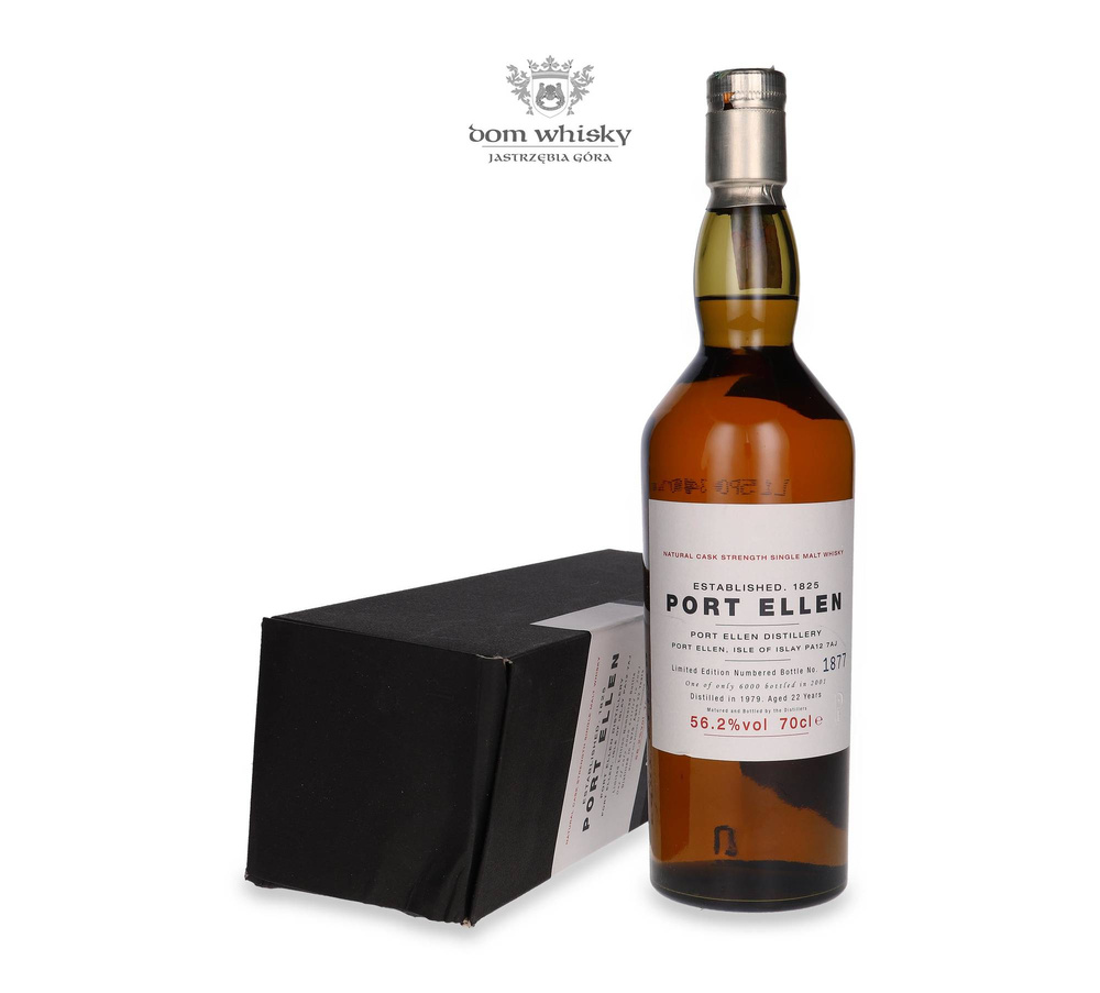 Port Ellen 22 letni (D.1979 B.2001) 1st Release / uszkodzone opakowanie/56,2% / 0,7l