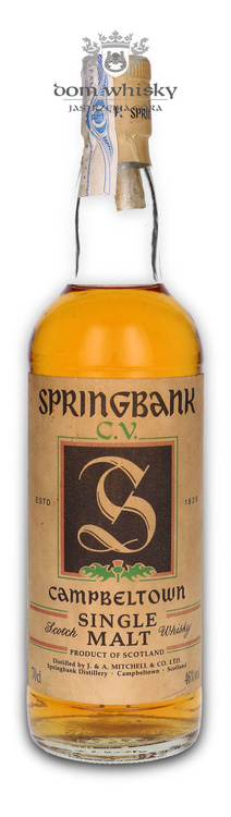 Springbank C.V. Campbeltown Single Malt / 46% / 0,7l