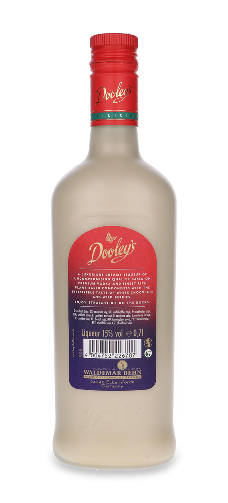 Dooley's White Choc Berry Liqueur / 15% / 0,7l