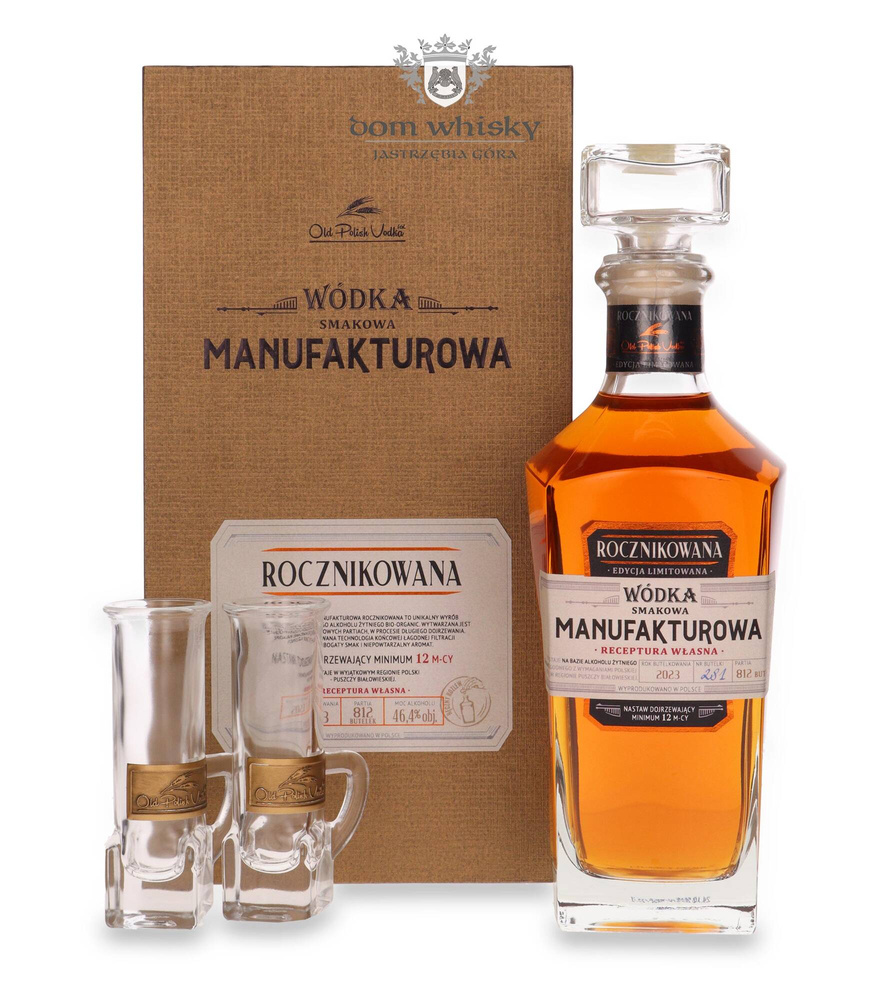 Vodka Manufaktura Vintage 2023 / 46.4% / 0.7l