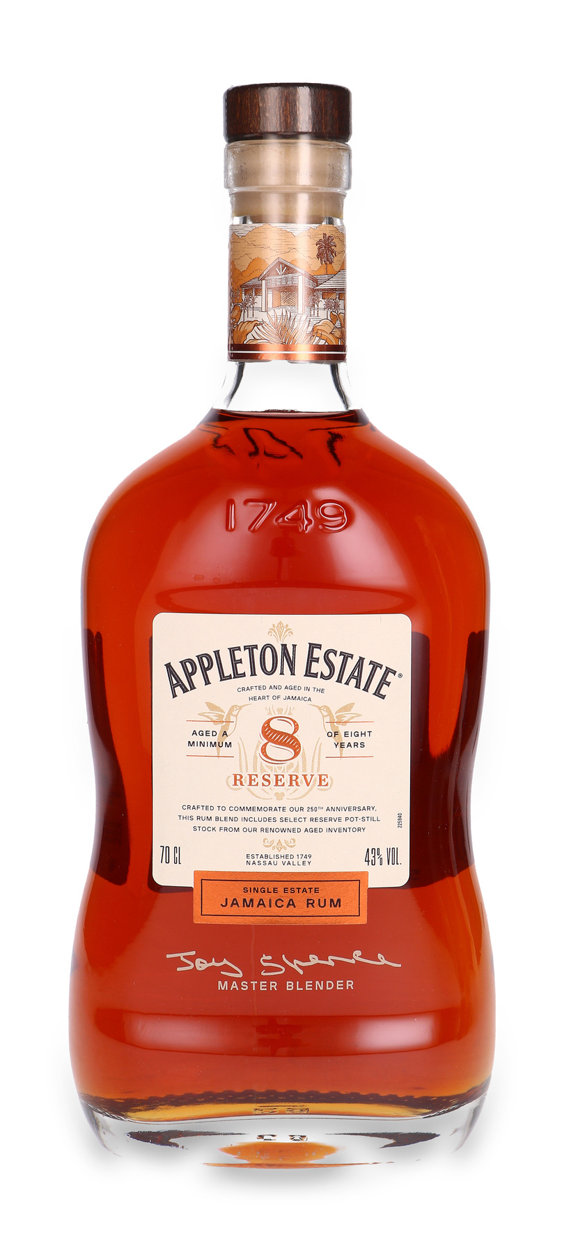 Appleton Estate 8 Year Old Jamaican Rum 43% 0.7l Reserve