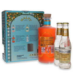 Malfy Con Arancia Blood Orange Gin / Włochy / 41% / 0,7l + 2x Tonic Fever-Tree (Premium Indian & Mediterranean)