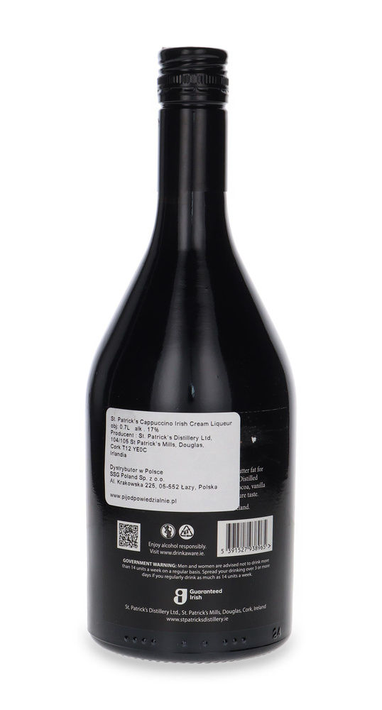 St Patrick's Irish Cream Cappuccino / 17% / 0.7l
