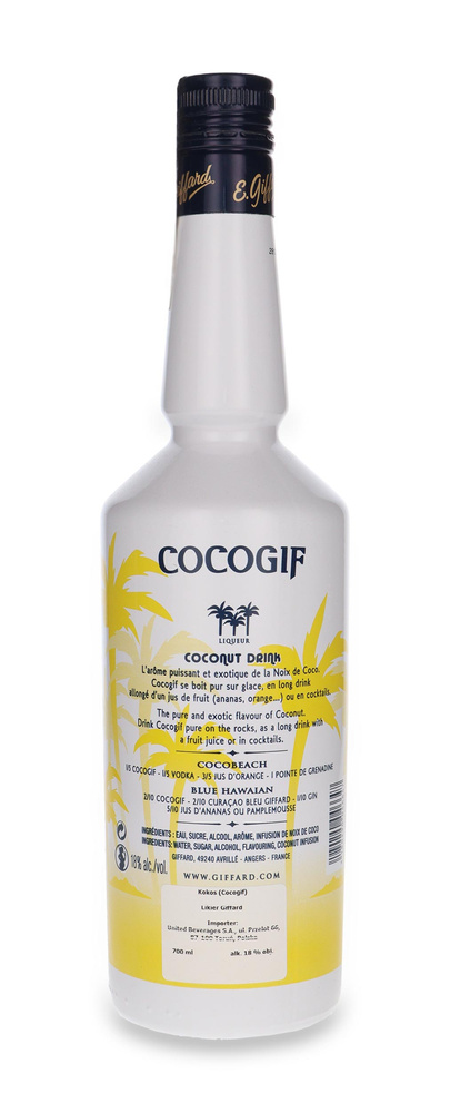 Giffard Cocogif (Coconut) bar liqueur /18%/0.7l