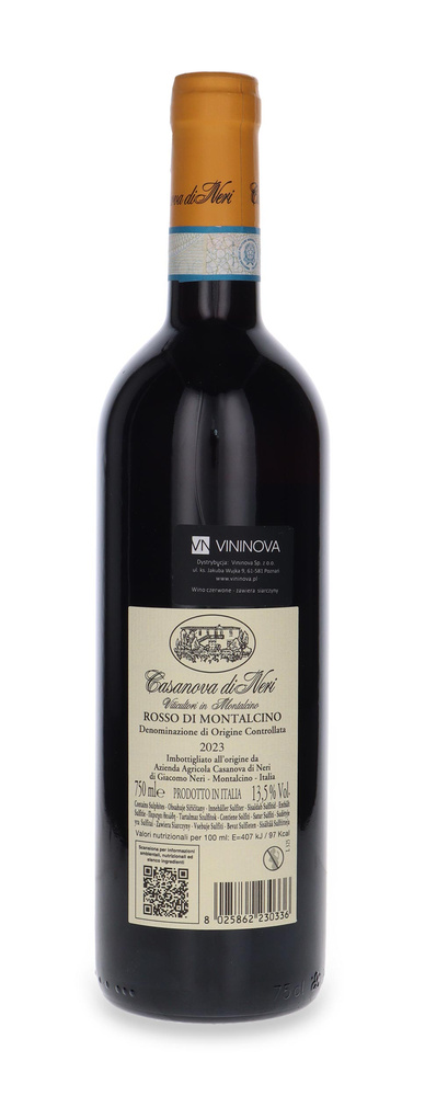 Casanova di Neri 2023 Rosso di Montalcino  / 13,5% / 0,75l