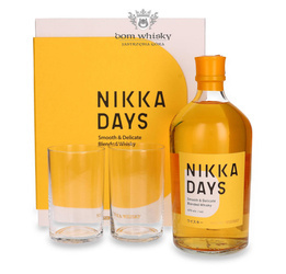 Nikka Days Smooth & Delicate + 2 szklanki / 40% / 0,7l