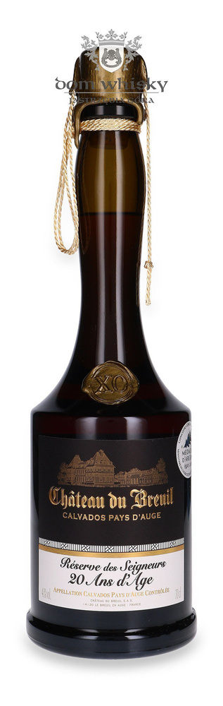Calvados Chateau du Breuil XO 20-letni / bez opakowania / 41% / 0,7l