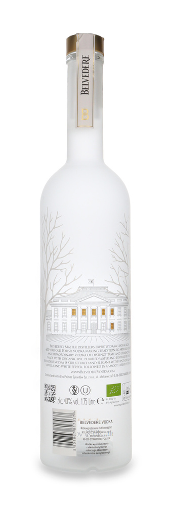 Belvedere Organic Illumination Vodka Bottle / 40% / 1.75l
