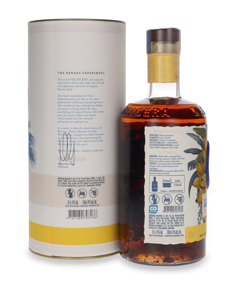 Rum La Hechicera Extra Anejo Serie Experimental No.2 / 41% / 0,7l