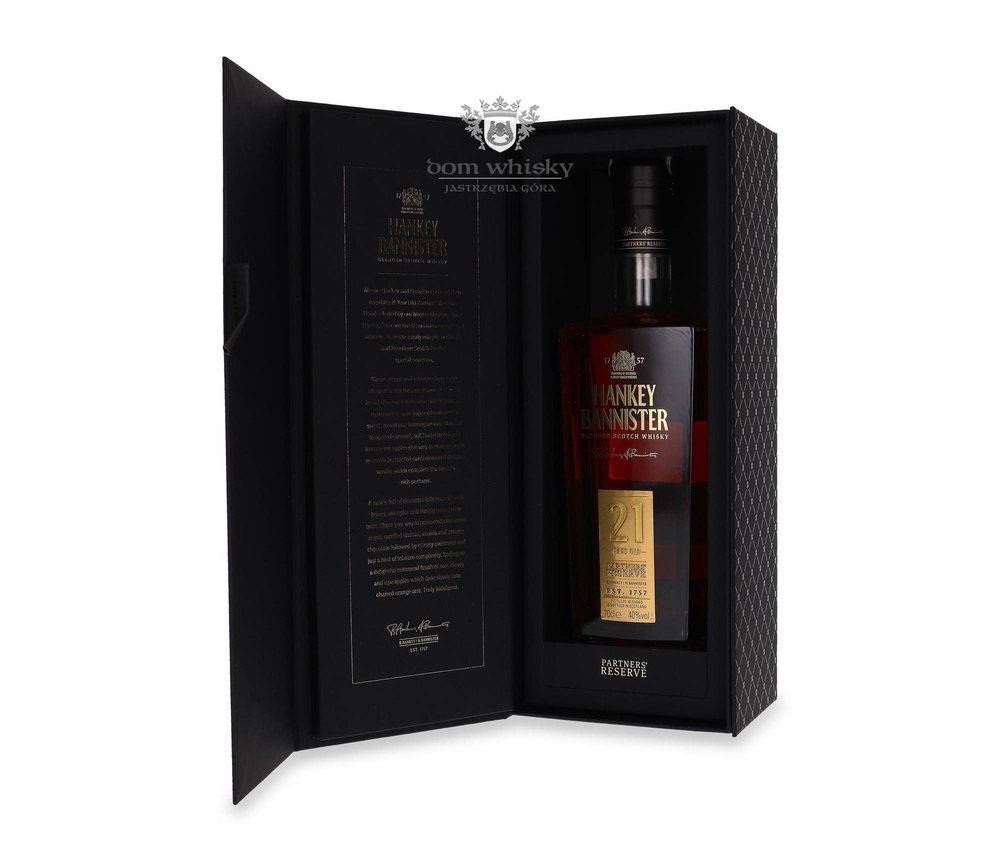 Hankey Bannister 21-year-old Partners' Reserve / 40% / 0.7l