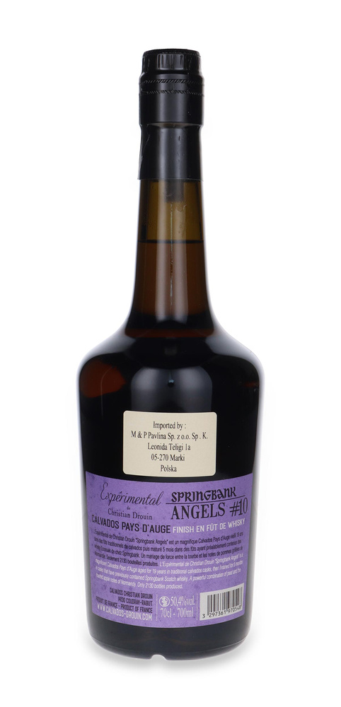 Calvados Christian Drouin Springbank Cask Finish 19 Years Old / 50.4% / 0.7 L