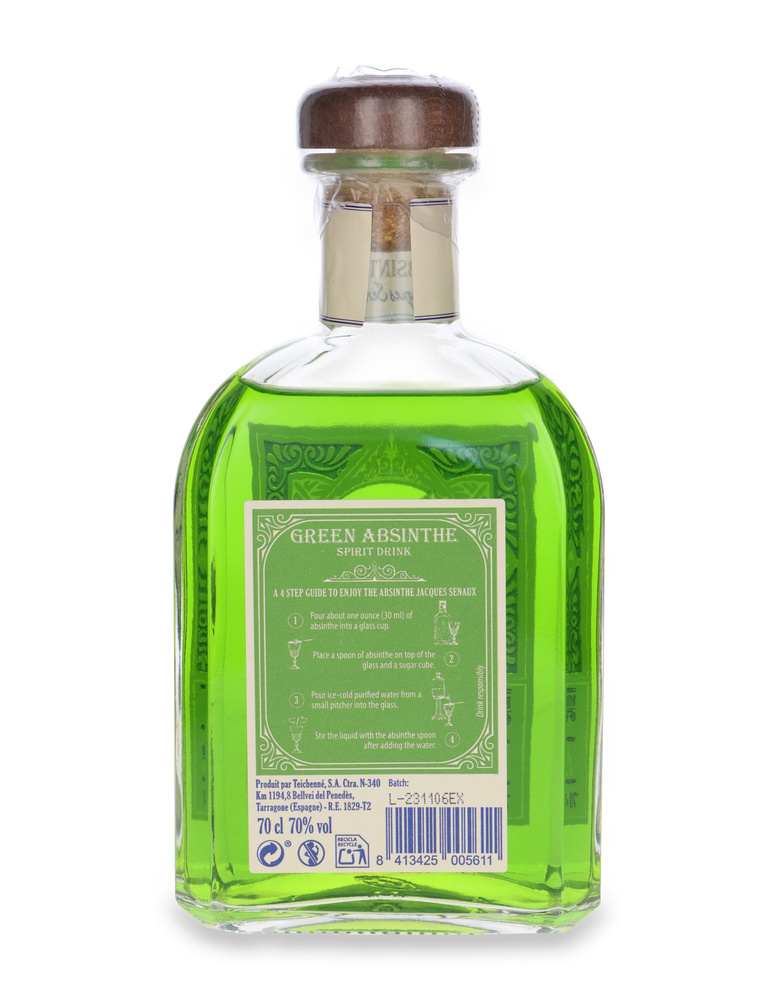 Absinthe Green Jacques Senaux / 70% / 0,7l