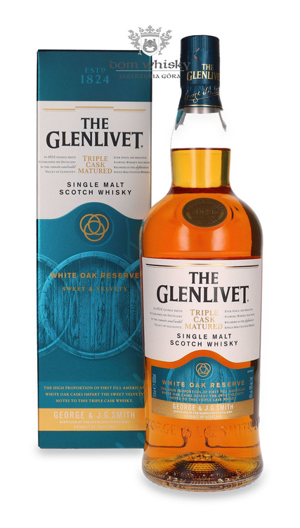 The Glenlivet White Oak Reserve Triple Cask Matured /bez opakowania/40% / 1,0l