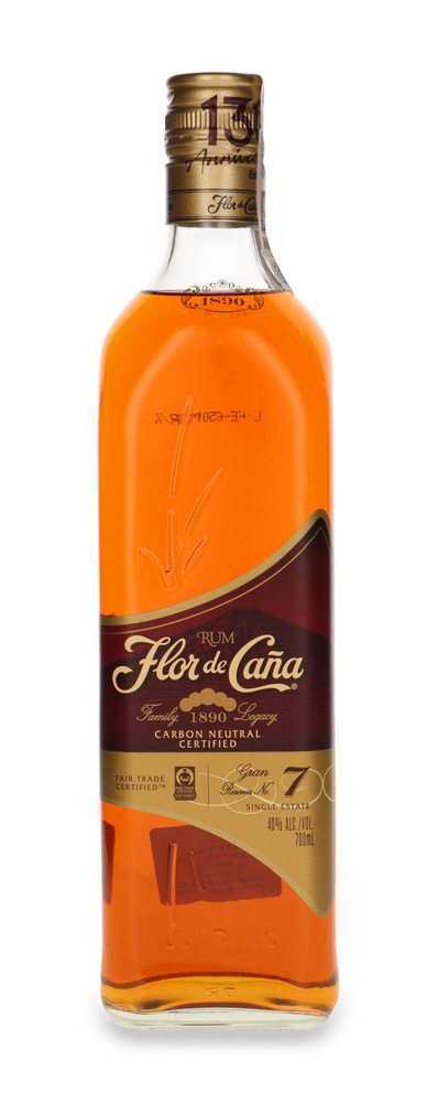 Flor De Cana 7-year-old Grand Reserve Rum (Nicaragua) / 40% / 0.7l
