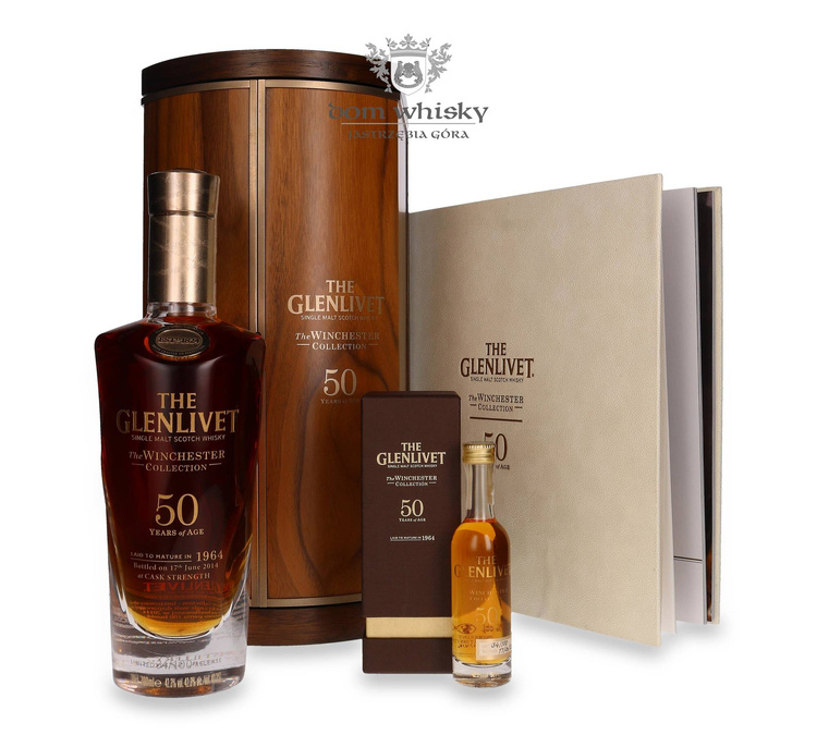 The Glenlivet 50-letni (D.1964, B.2014) The Winchester Collection / 42,3% / 0,7l