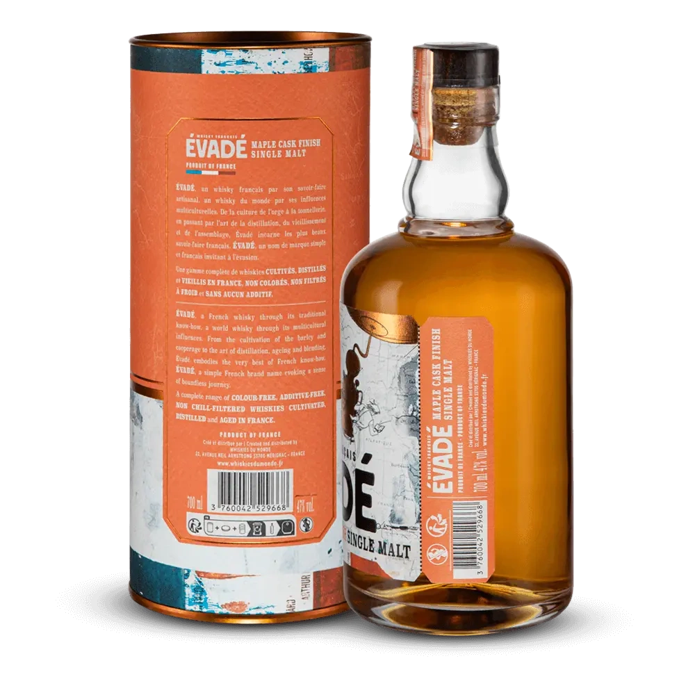 Evade Single Malt Maple Cask Finish / 47%/ 0,7l