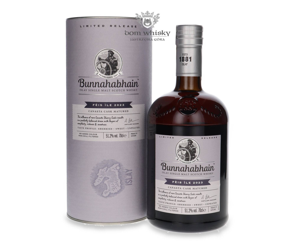 Bunnahabhain Canasta Cask Feis Ile 2023 / 51.2% / 0.7l