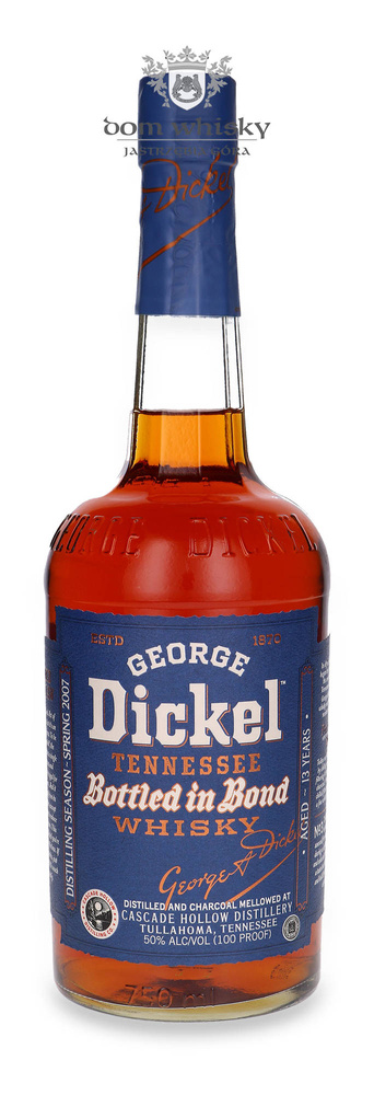 George Dickel 13-letnia Tennessee Whisky Bottled-in-Bond / 50%/ 0,75l