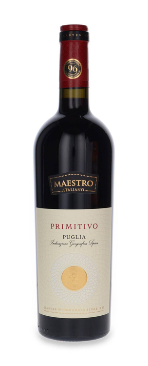 Primitivo Maestro Puglia 2023 /13,5%/ 0,75l