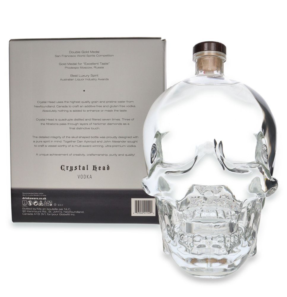 Wódka Crystal Head / 40% / 3,0l