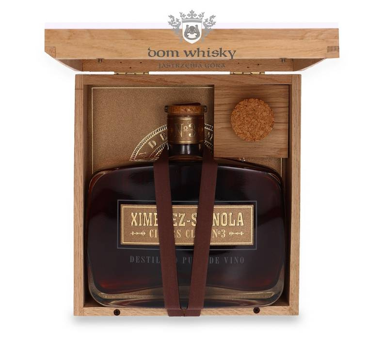 Ximenez-Spinola Cigars Club No.3 Brandy / 47,15% / 0,7l