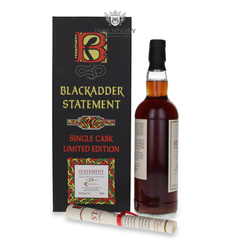 Auchentoshan 29-letni (D.1991, B.2021) Blackadder Raw Cask, The Nectar 15th Anniversary / 56,3% / 0,7l