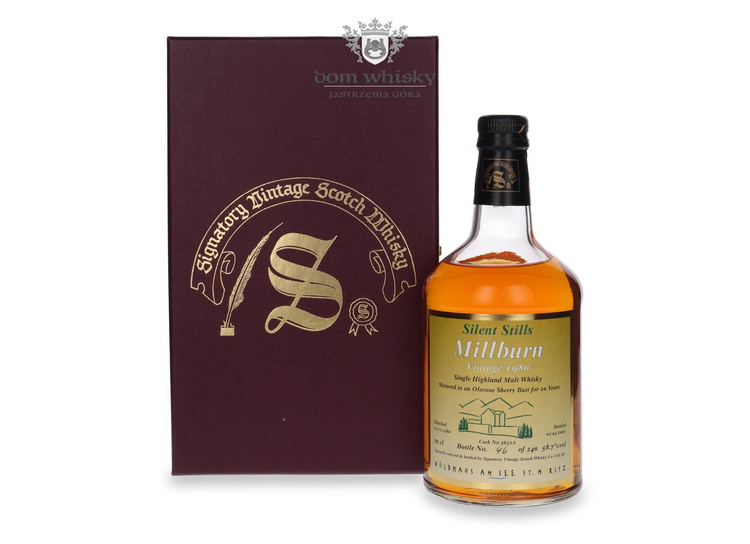 Millburn 20-letni (D.1980, B.2001) Signatory Vintage / 58,7%/ 0,7l