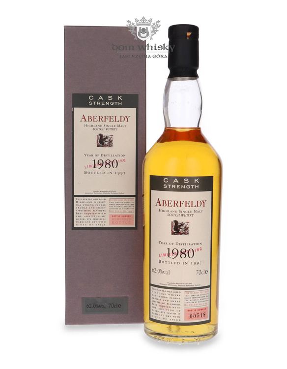 Aberfeldy 1980 ( Bottled 1997) Flora & Fauna Limited Bottling / 62%/ 0,7l	