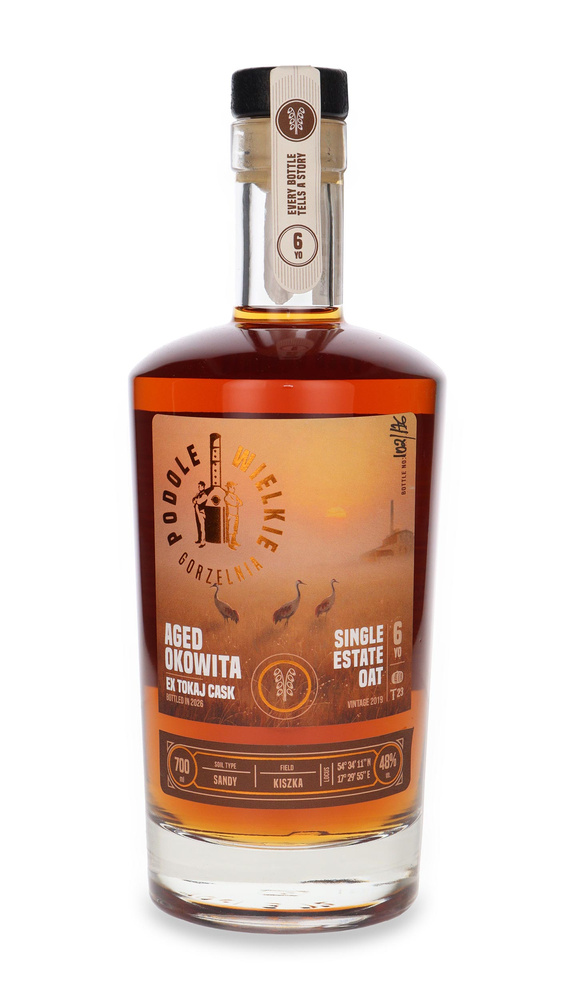 Okowita Podole Wielkie Aged Oats 6-Year-Old Ex-Tokaj Cask / 48% / 0.7 L