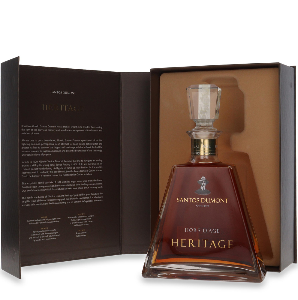 Rum Santos Dumont Hors D'Age Heritage (Brazil) / 43.8% / 0.7l