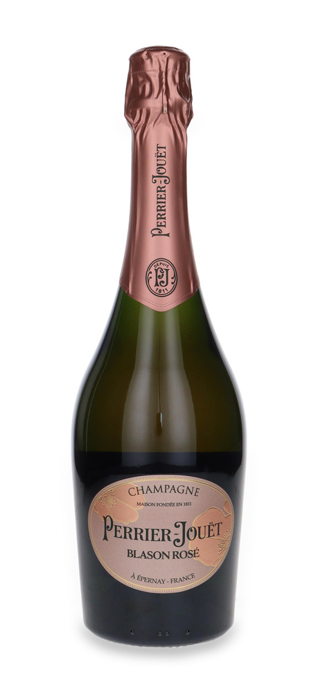 Szampan Perrier-Jouet Blason Rose / 12,5% / 0,75l + kosmetyczka
