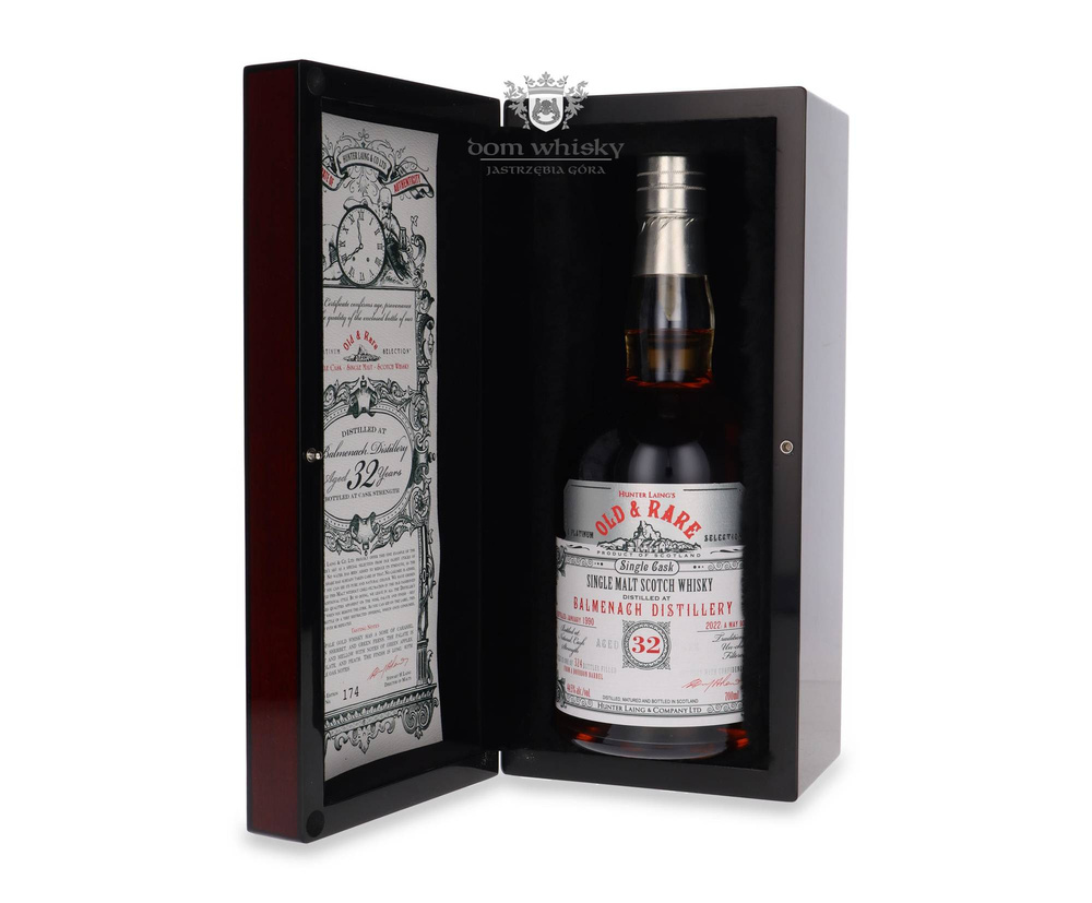 Balmenach 32-year-old (D.1990, B.2022) Hunter Laing's Old &amp; Rare / 44.5%/ 0.7l