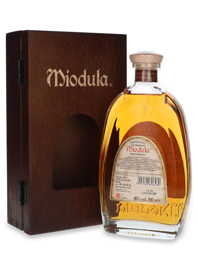 Miodula Prezydencka Bourbon Cask /case/ 40% / 0.5 L