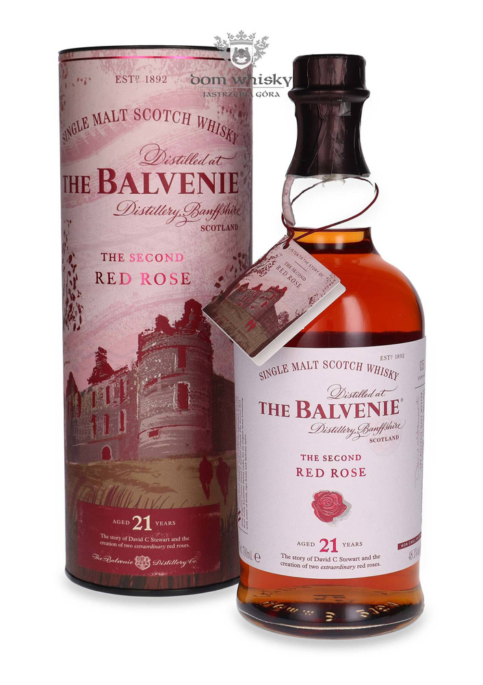 Balvenie 21-letni The Second Red Rose / 48,1% / 0,7l