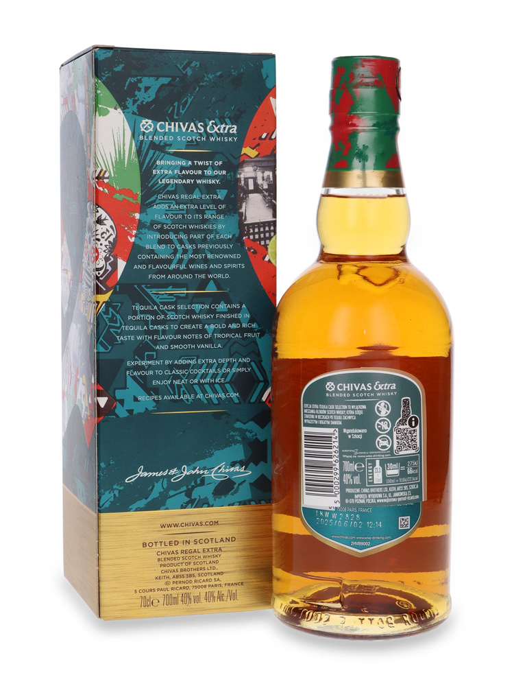 Chivas Regal Extra Tequila Cask Finish / 40%/ 0,7l	