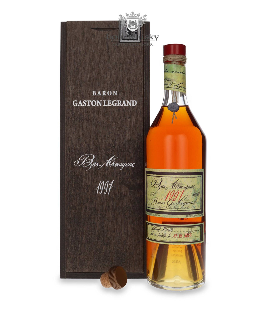 Armagnac Baron Gaston Legrand 1997 / 40% / 0,7l