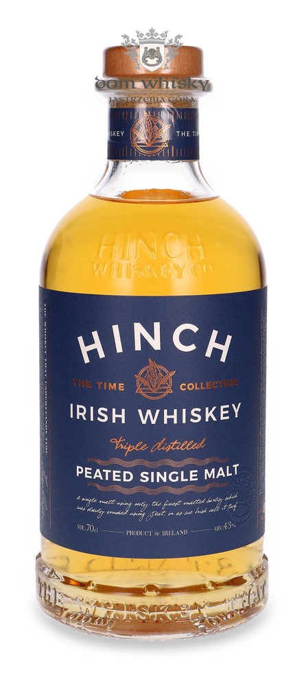 Hinch Peated Single Malt Irish Whiskey / 43% / 0.7l
