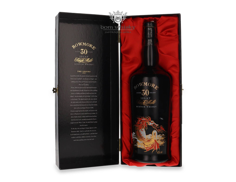 Bowmore 30-letni Sea Dragon, Ceramic Bottle / 43% / 0,7l