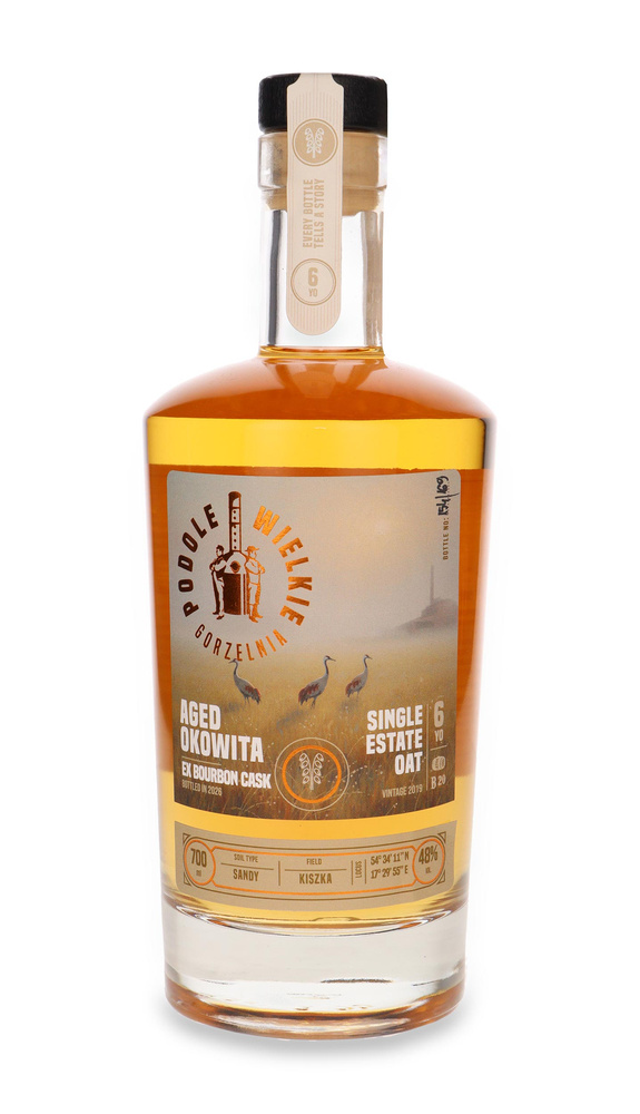 Podole Wielkie Oat Vodka, 6-Year-Old, Aged in Ex-Bourbon Casks / 48% / 0.7 L