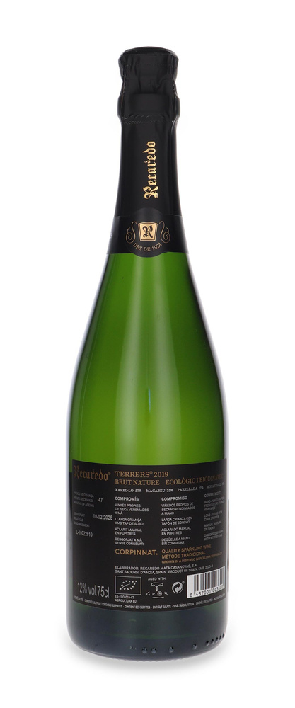 Recaredo Terrers Brut Nature 2019 /12% /0,75l