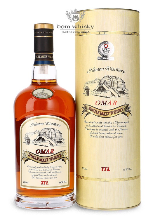 Omar Single Malt (Sherry Type) (Taiwan) / 46% / 0,7l