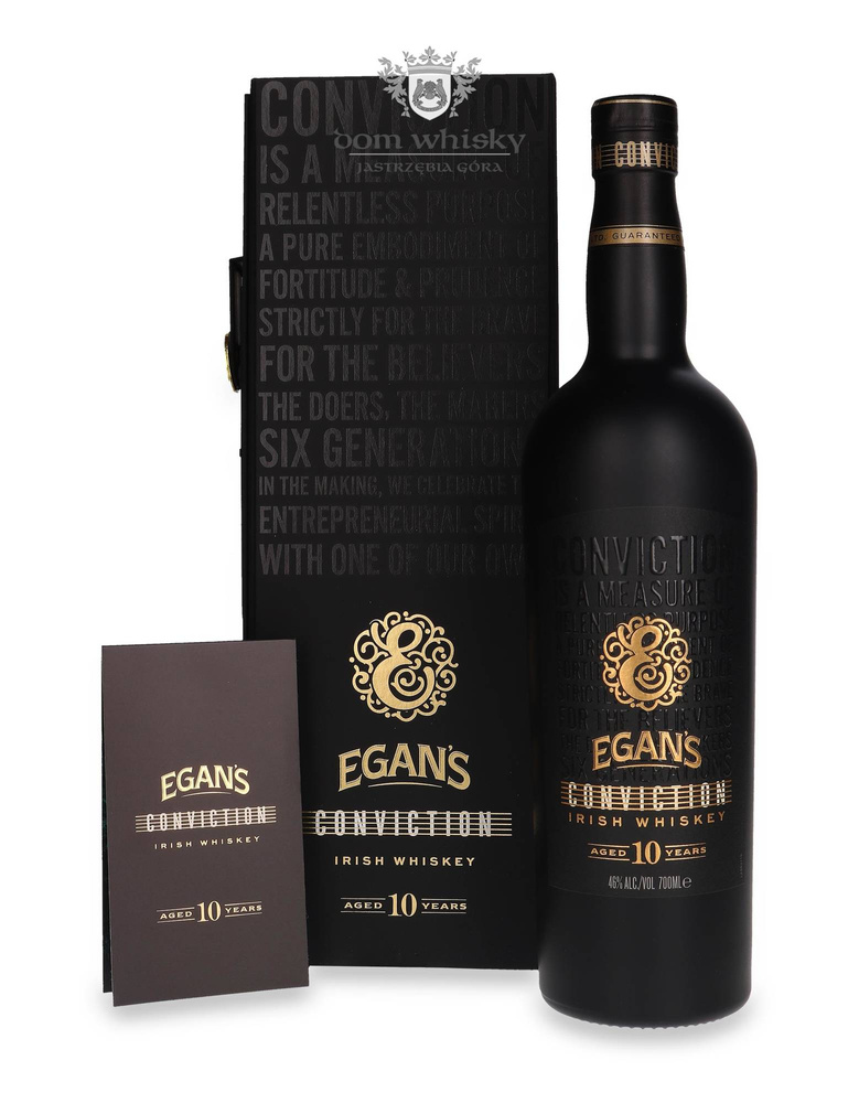 Egan's Conviction 10-year-old Finished in XO Cognac Barrels / 46% / 0.7l