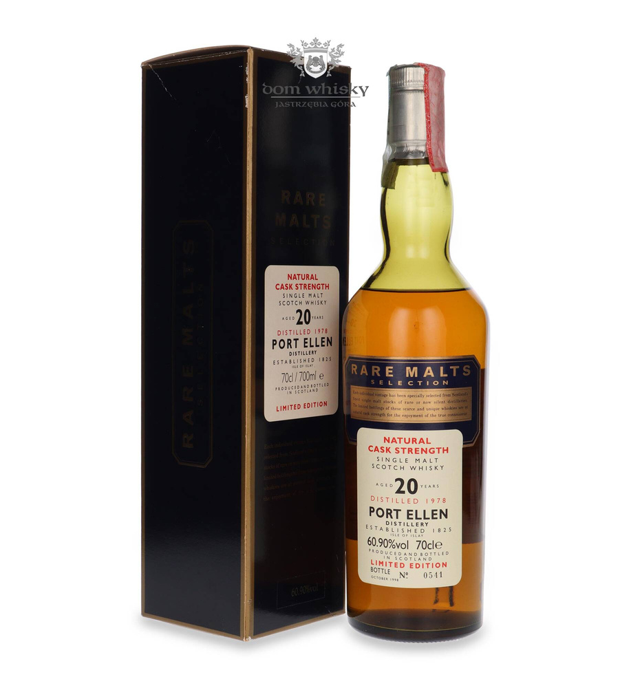 Port Ellen 20-letni (D.1978, B.1998) Rare Malts / 60,90%/ 0,7l