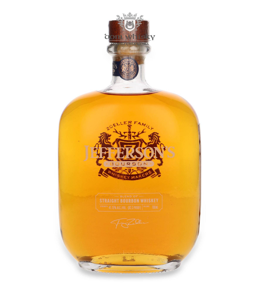 Jefferson’s Blend of Straight Bourbon Whiskeys / 41,15% / 0,7l		