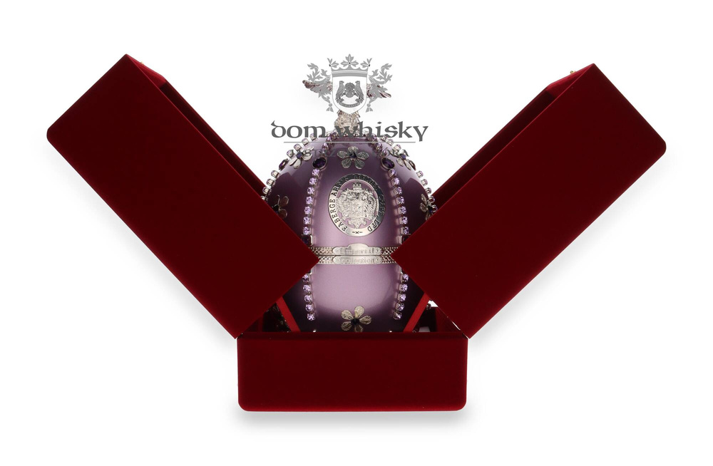Fabergé Imperial Collection Vodka Lilac With Stones and Flowers / 40% / 0.7l