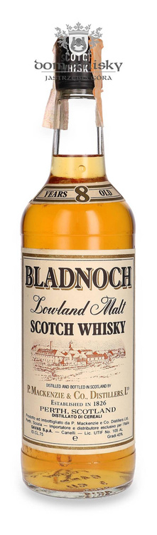 Bladnoch 8-letni / 43%/ 0,75l