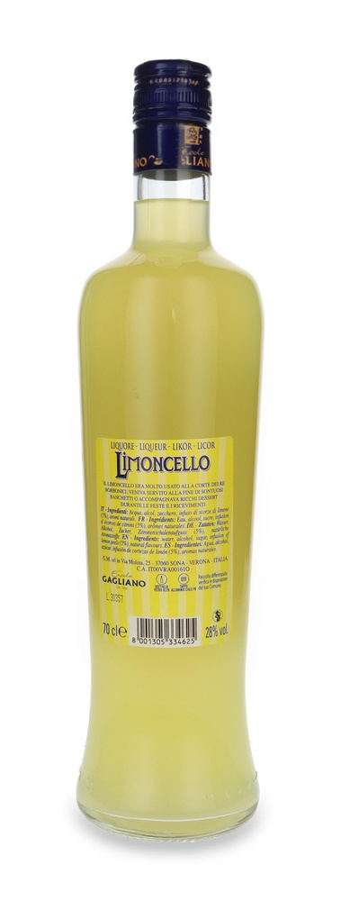 Limoncello Gagliano Liqueur / 28% / 0,7l