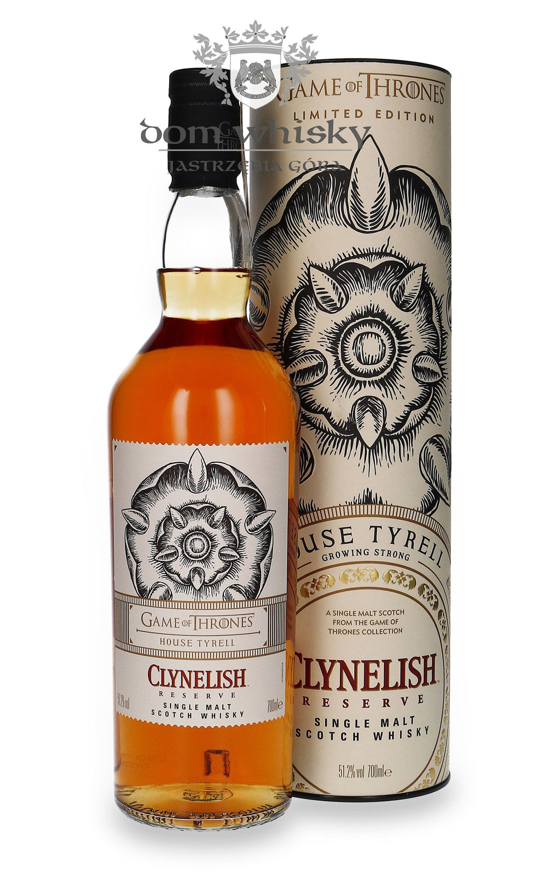 Clynelish Reserve Game of Thrones House Tyrell 51.2% 0.7l Whisky