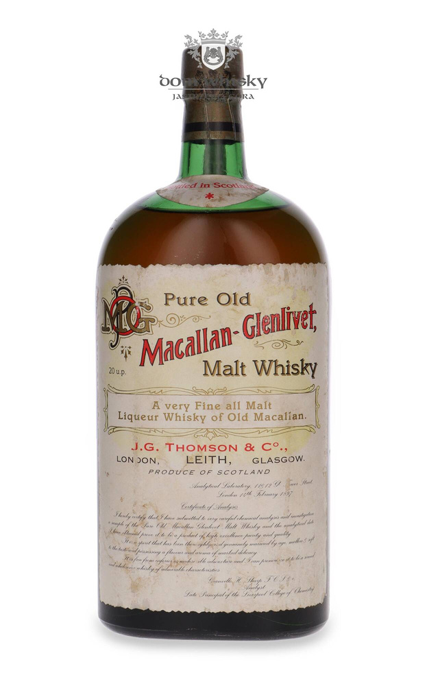 Macallan-Glenlivet Pure Old JG Thomson / 20 u.p. / 0,75l 