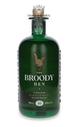 The Broody Hen 10-letnia + Ice Ball Coller / 40% / 0,7l	